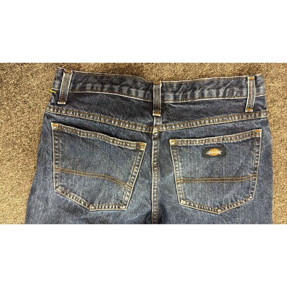 Dickies Relaxed Fit Jeans Mens 30x32 9393RNB Straight Leg Work Skate Denim - Picture 3 of 4